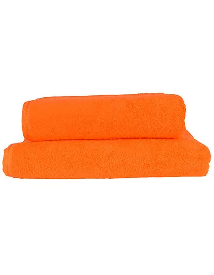 Bath Towel 70X140cm in bright orange
