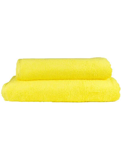 Bath Towel 70X140cm in bright yellow