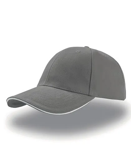Liberty Sandwich Cap in grey/white