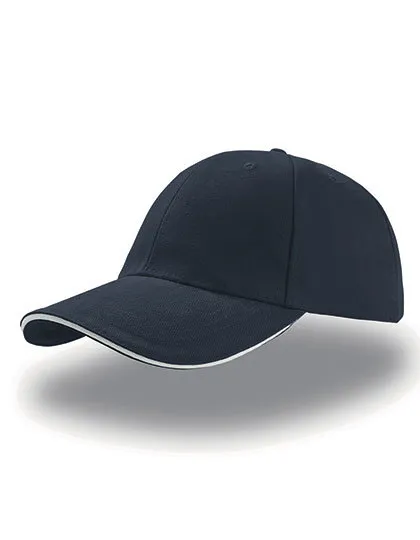 Liberty Sandwich Cap in navy/white