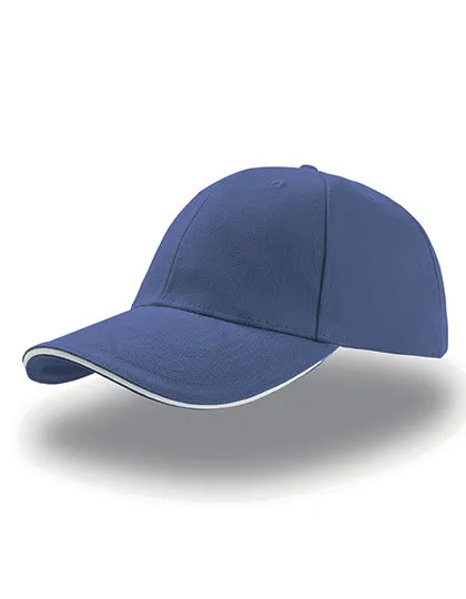 Liberty Sandwich Cap in royal/white