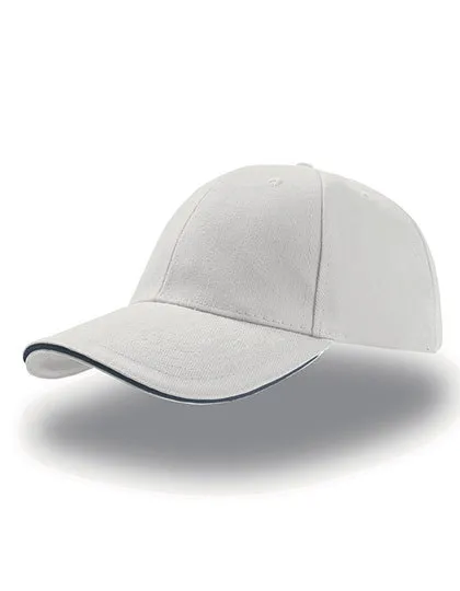 Liberty Sandwich Cap in white/navy