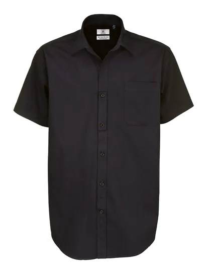Twill Shirt Sharp Short Sleeve / Men in black