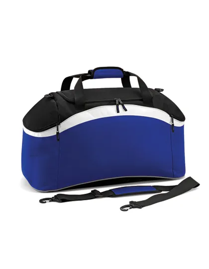 Teamwear Holdall in bright royal/black/white