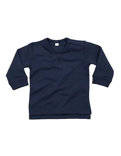 Baby Sweatshirt in nautical navy