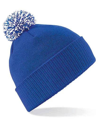 Snowstar® Beanie in bright royal/white