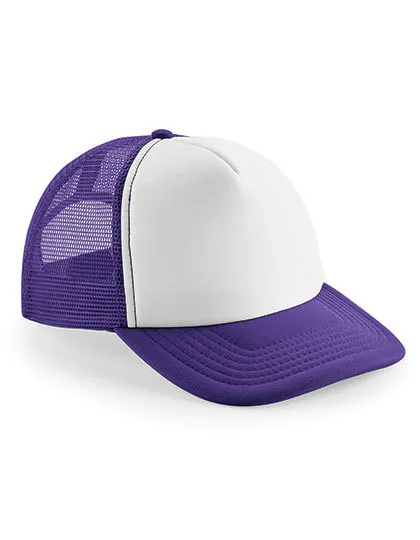 Vintage Snapback Trucker in purple/white