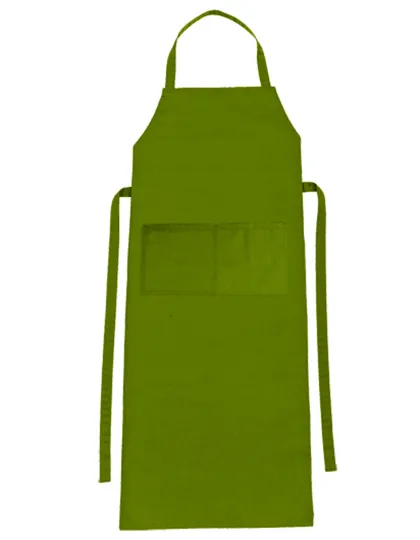 Bib Apron Verona Classic Bag 90 x 75 cm in leaf