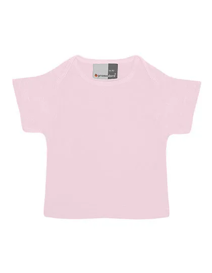 Baby-T-Shirt in chalk pink