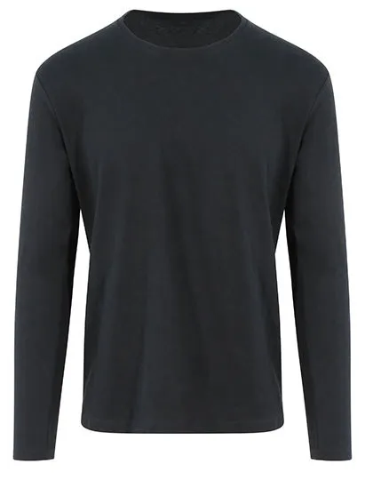 Erawan Organic Long Sleeve Tee in jet black