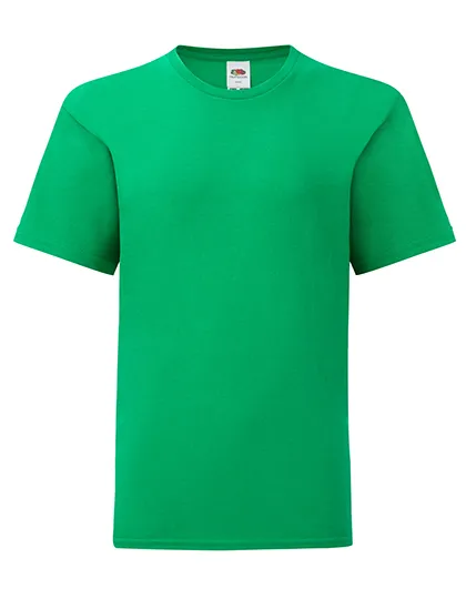 Kids Iconic T in kelly green