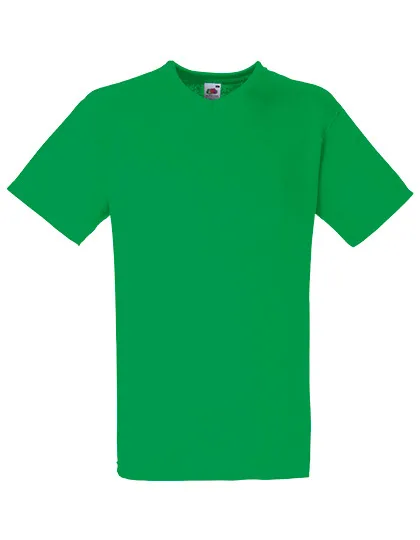 Valueweight V-Neck T in kelly green