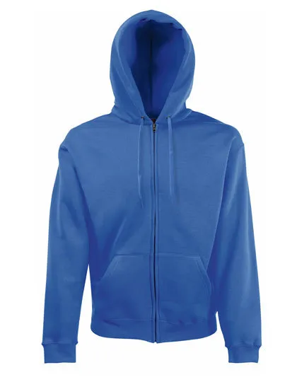 Classic Hooded Sweat Jacket in royal blue