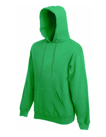 Classic Hooded Sweat in kelly green