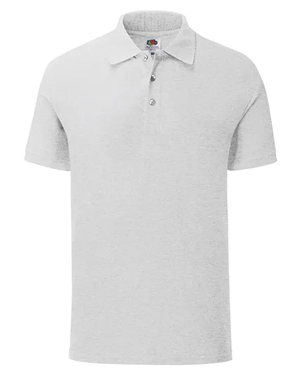 Iconic Polo in heather grey