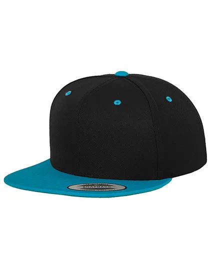 Classic Snapback 2-Tone in black/teal