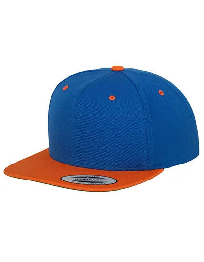 Classic Snapback 2-Tone in royal/orange