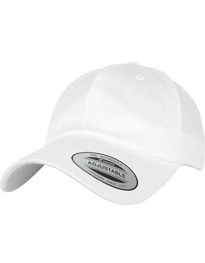 Low Profile Organic Cotton Cap in white