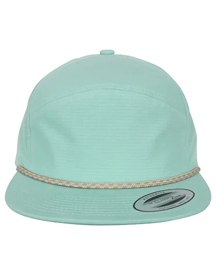 Color Braid Jockey Cap in mint