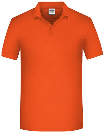 Men’s Bio Workwear Polo in orange