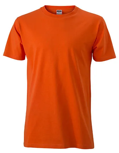 Men’s Slim Fit-T in dark orange