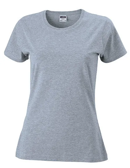 Ladies’ Slim Fit-T in grey heather
