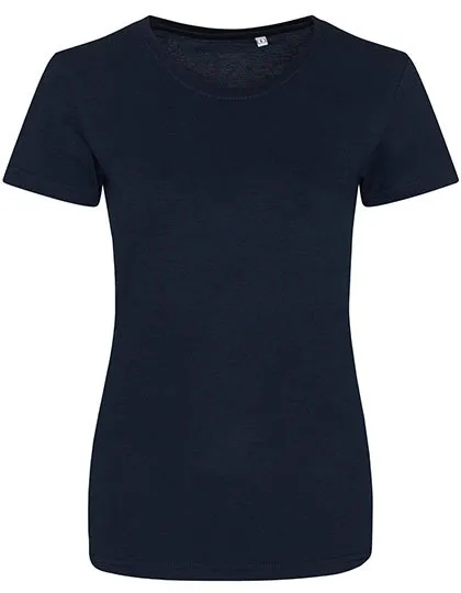 Girlie Tri-Blend T in solid navy