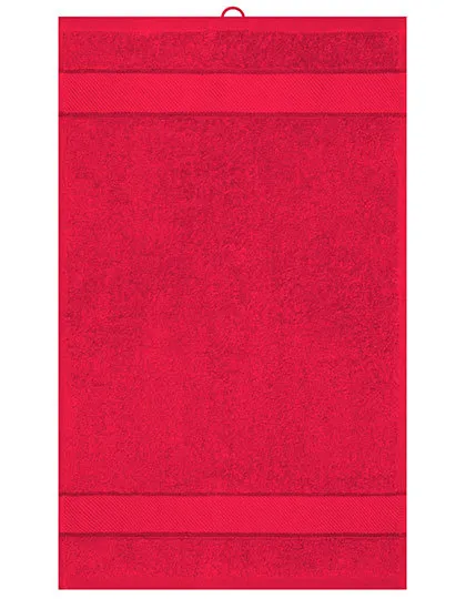Guest Towel 30X50cm in red