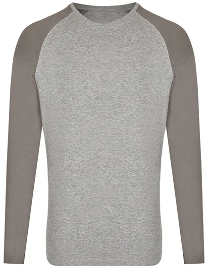 my mate - Unisex Longsleeve in heather grey/grey solid