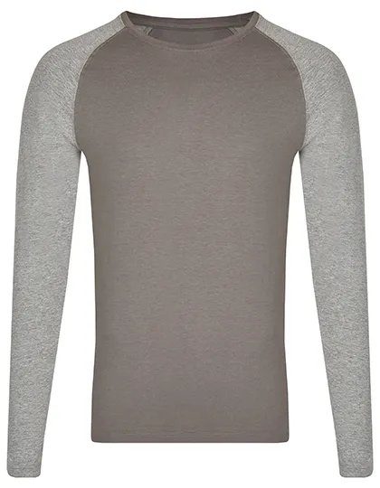 my mate - Unisex Longsleeve in grey solid/heather grey