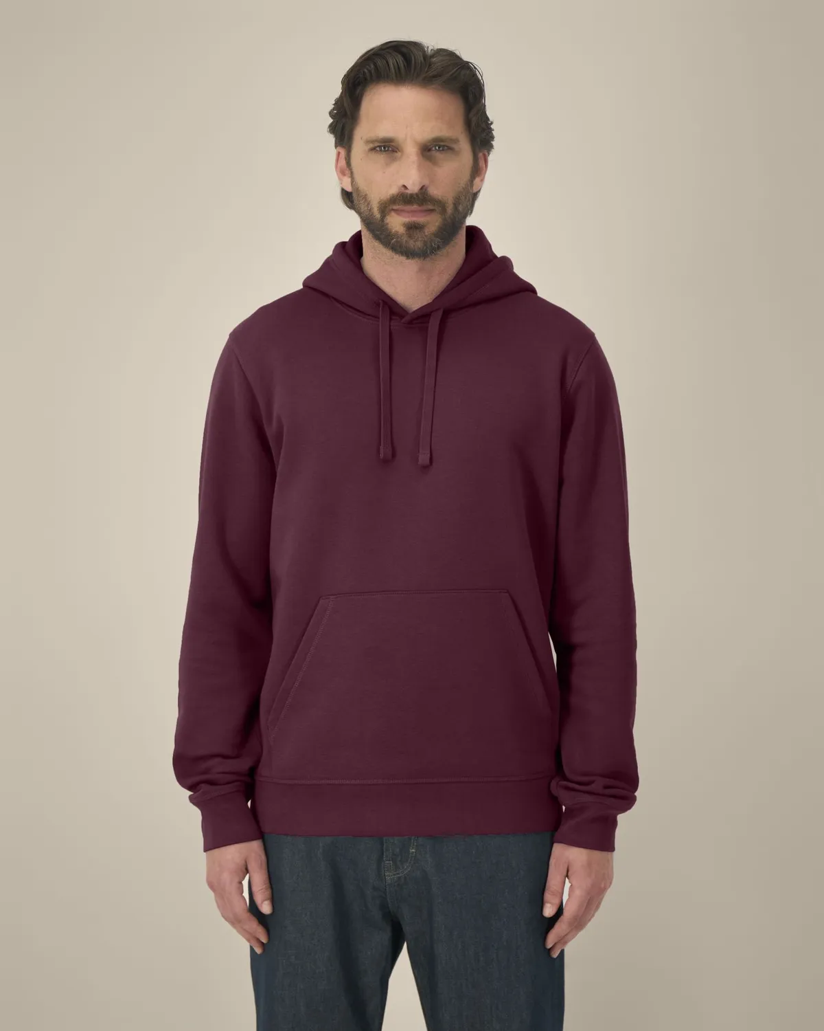 Drummer 2.0 in deep plum, voorkant