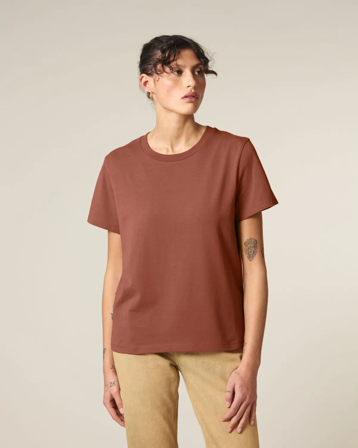 Stella Muser in heritage brown, voorkant