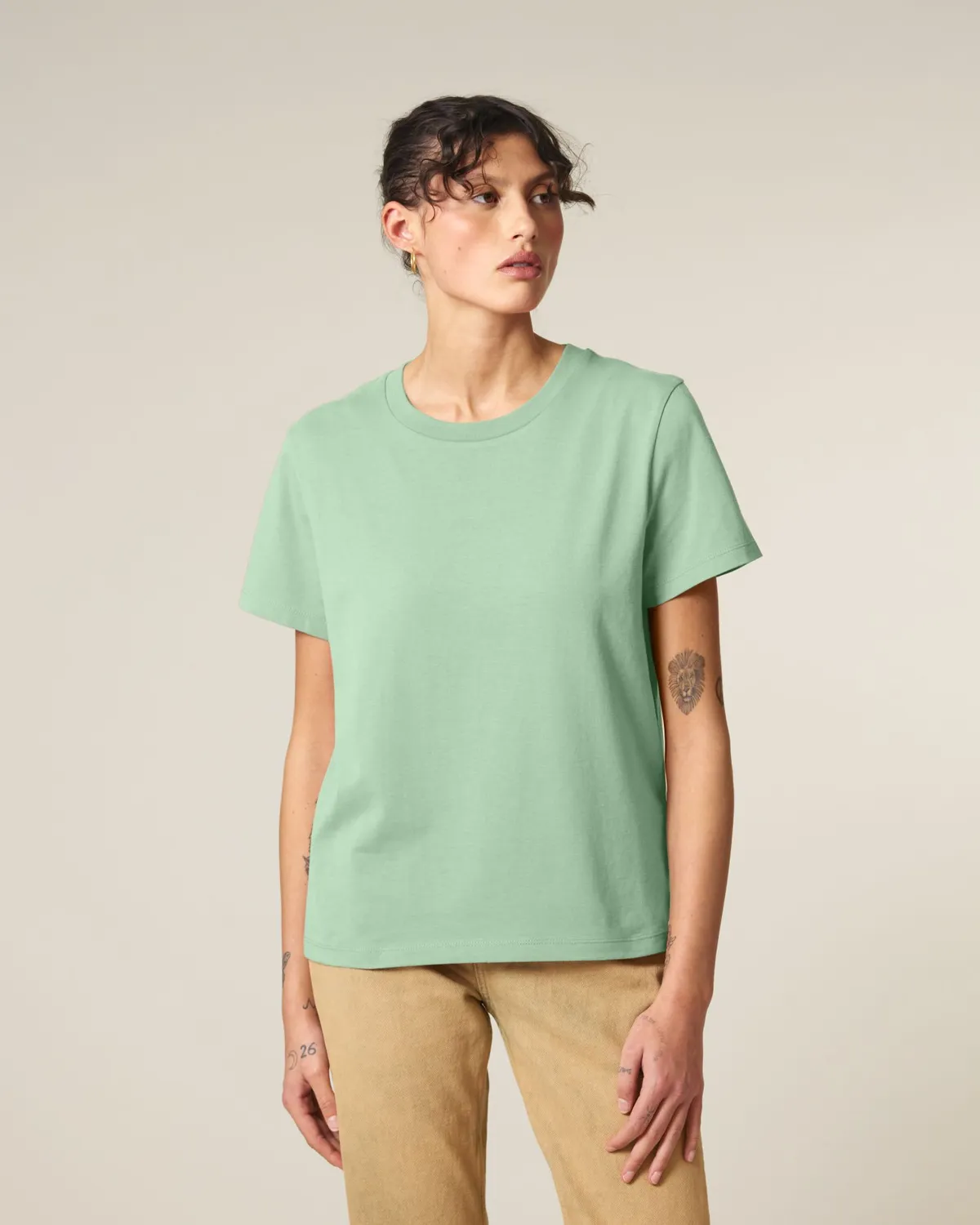 Stella Muser in misty jade, voorkant