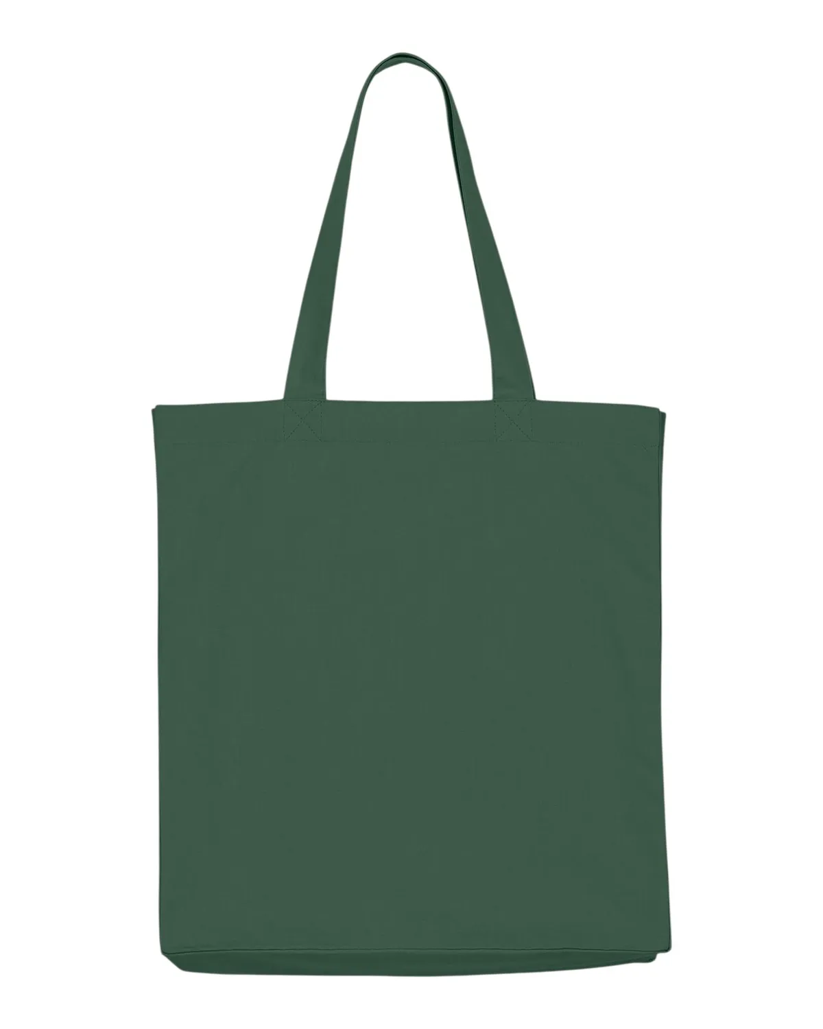 Mid Tote Bag in bottle green, zonder model