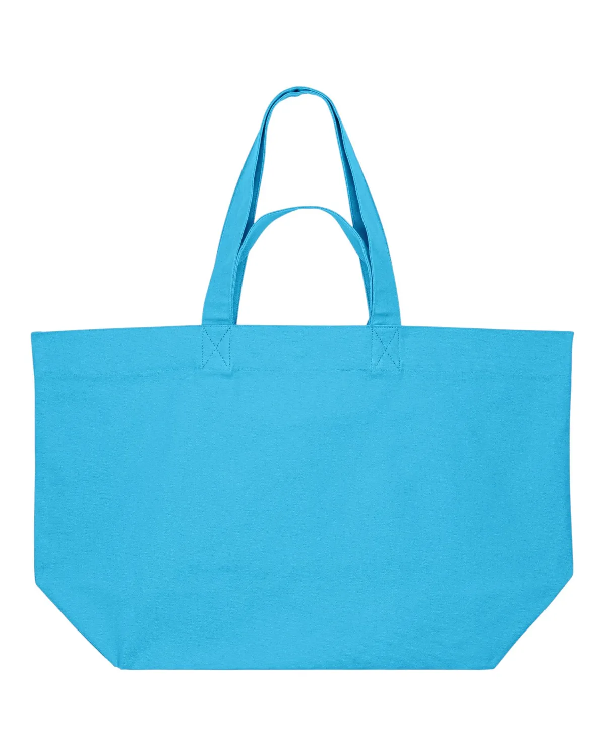 Shopping Bag 2.0 in aqua blue, zonder model