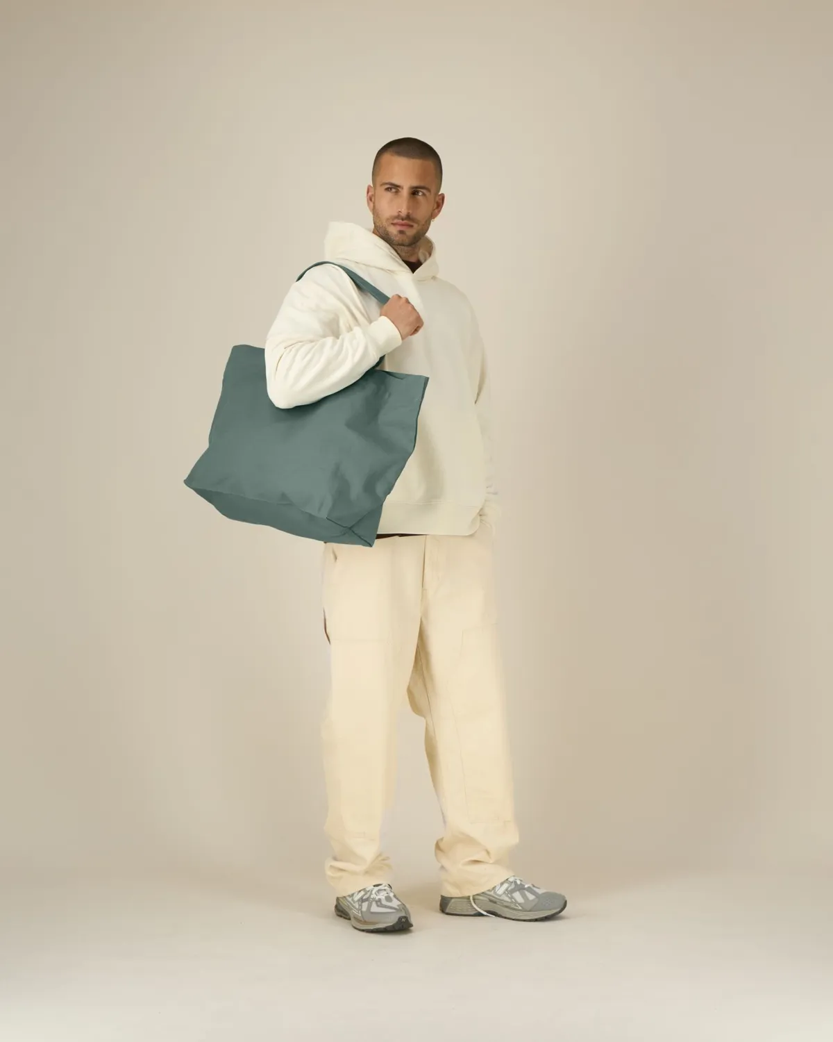 Shopping Bag 2.0 in green bay, voorkant