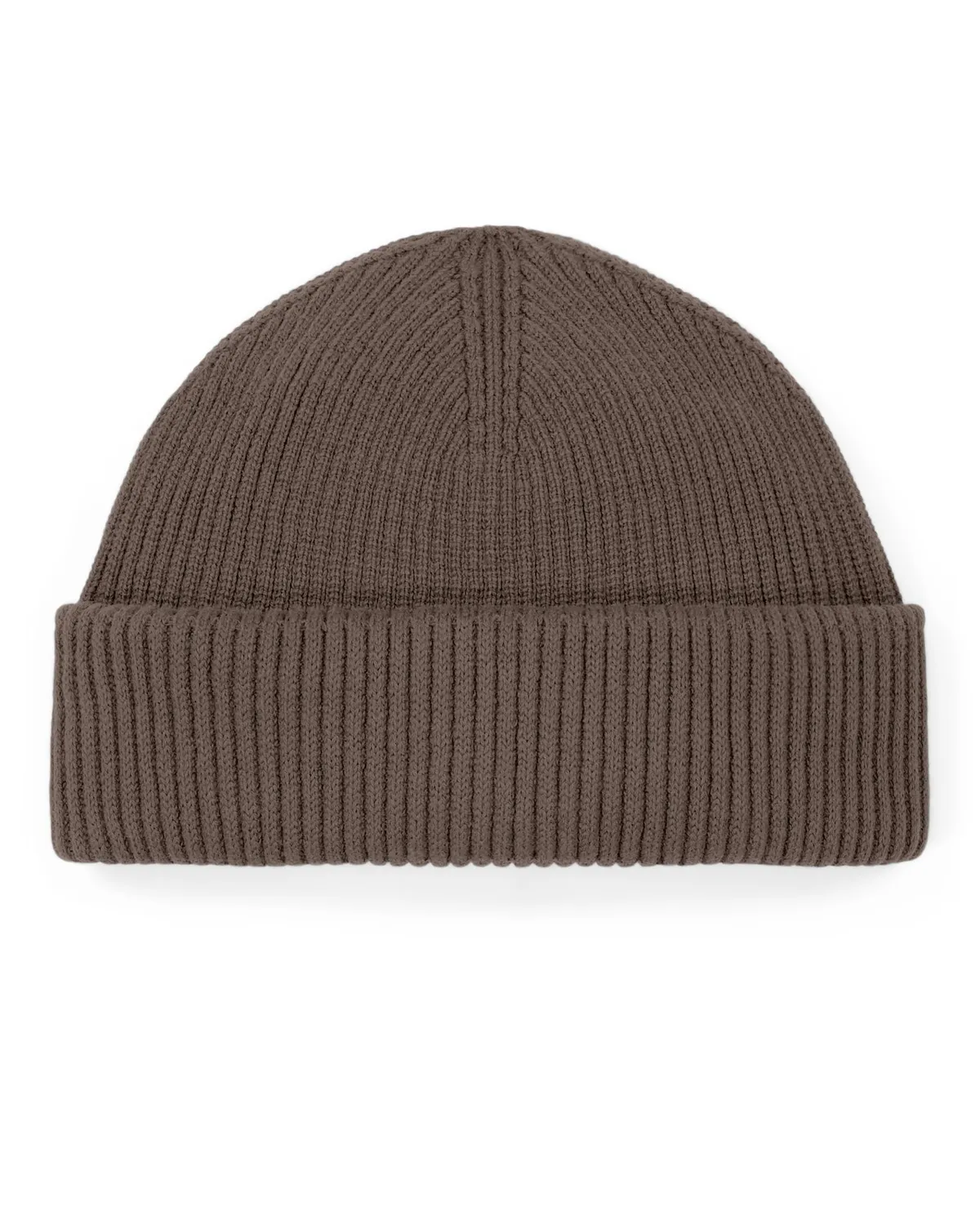 Fisherman Beanie 2.0 in mocha, zonder model