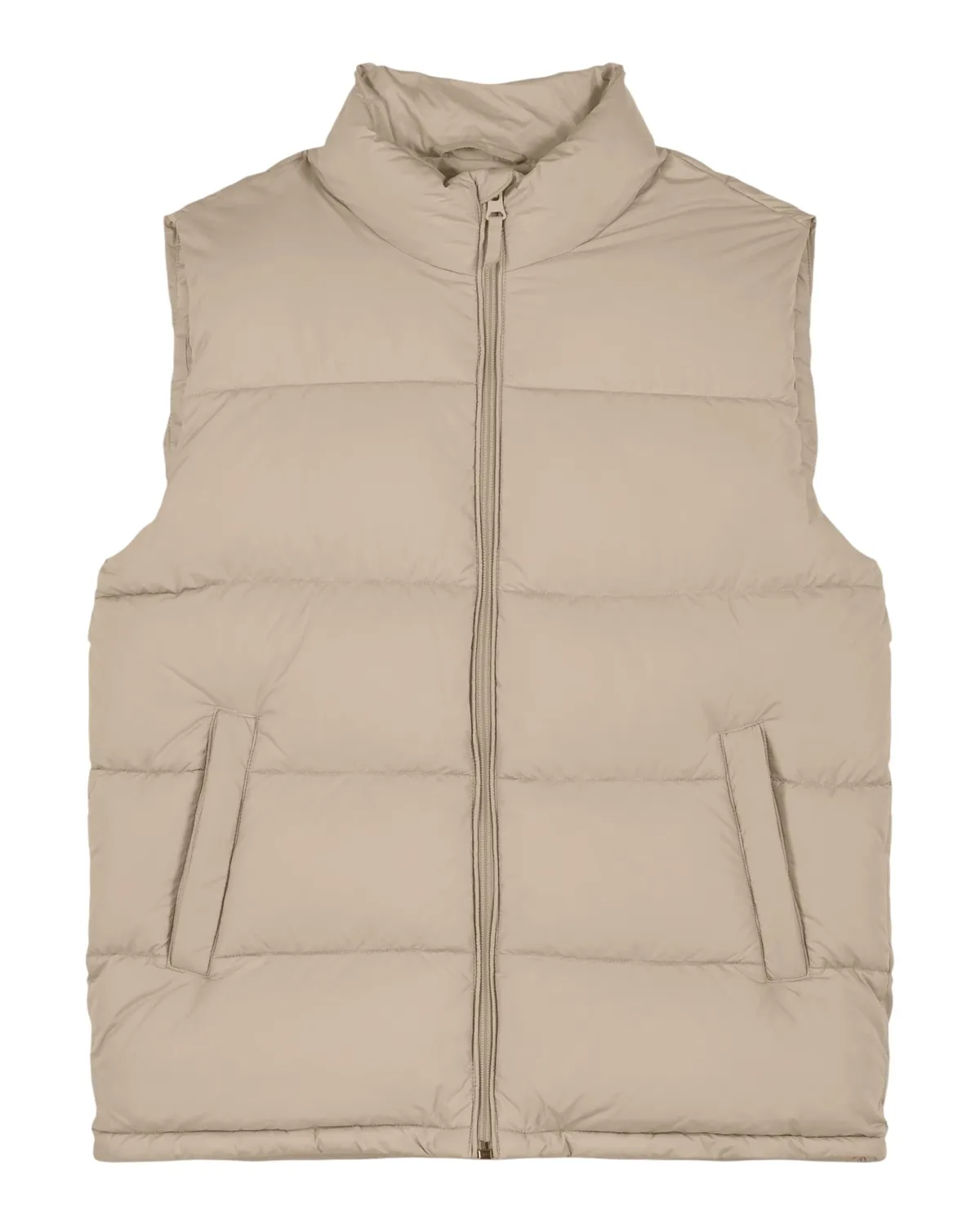 Puffer Gilet in desert dust, zonder model