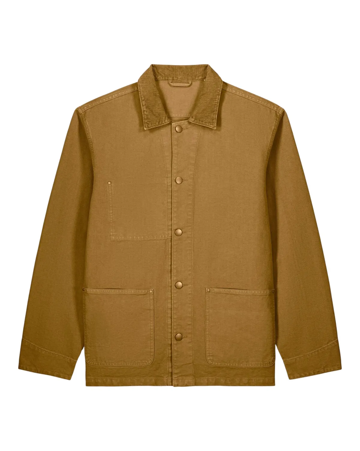 Chore Jacket in g.dyed bronze, zonder model