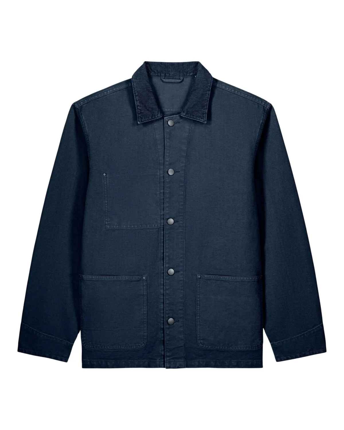 Chore Jacket in g.dyed navy, zonder model