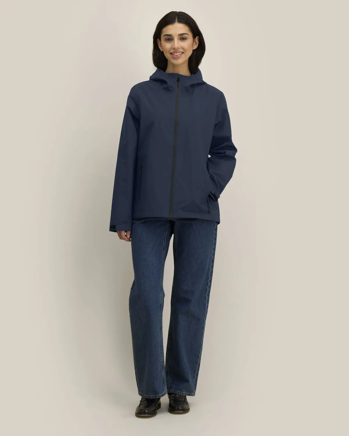 Stella Stormer in french navy, voorkant