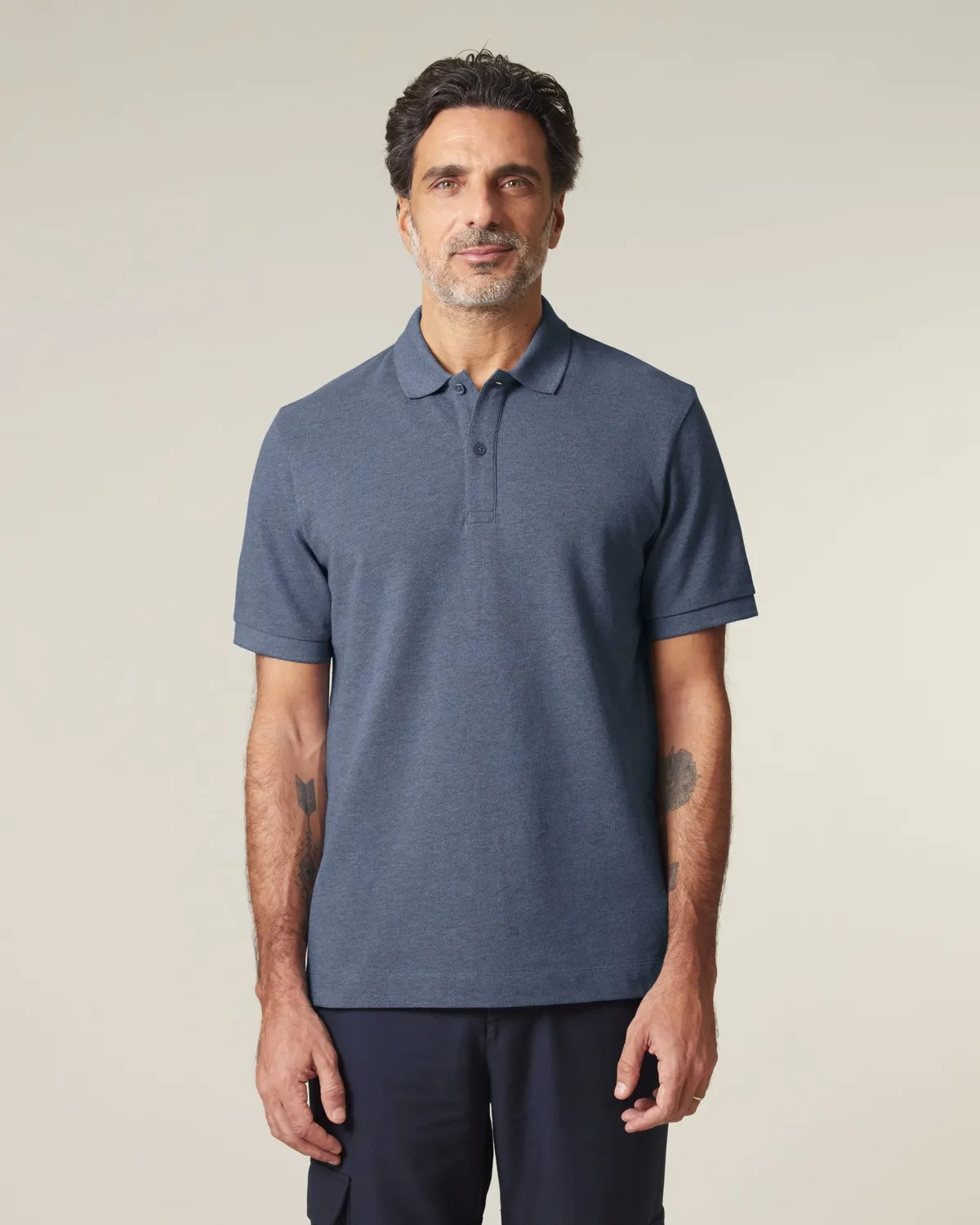 Prepster 2.0 in dark heather blue, voorkant