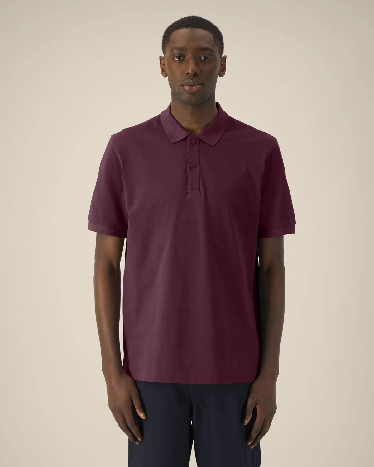 Prepster 2.0 in deep plum, voorkant
