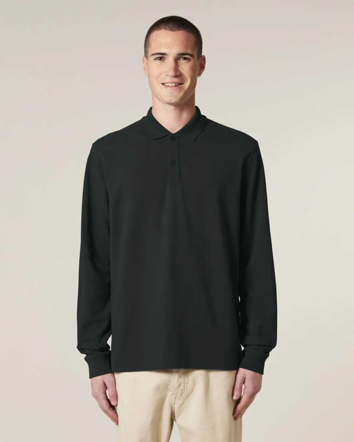 Prepster 2.0 Long Sleeve in black, voorkant
