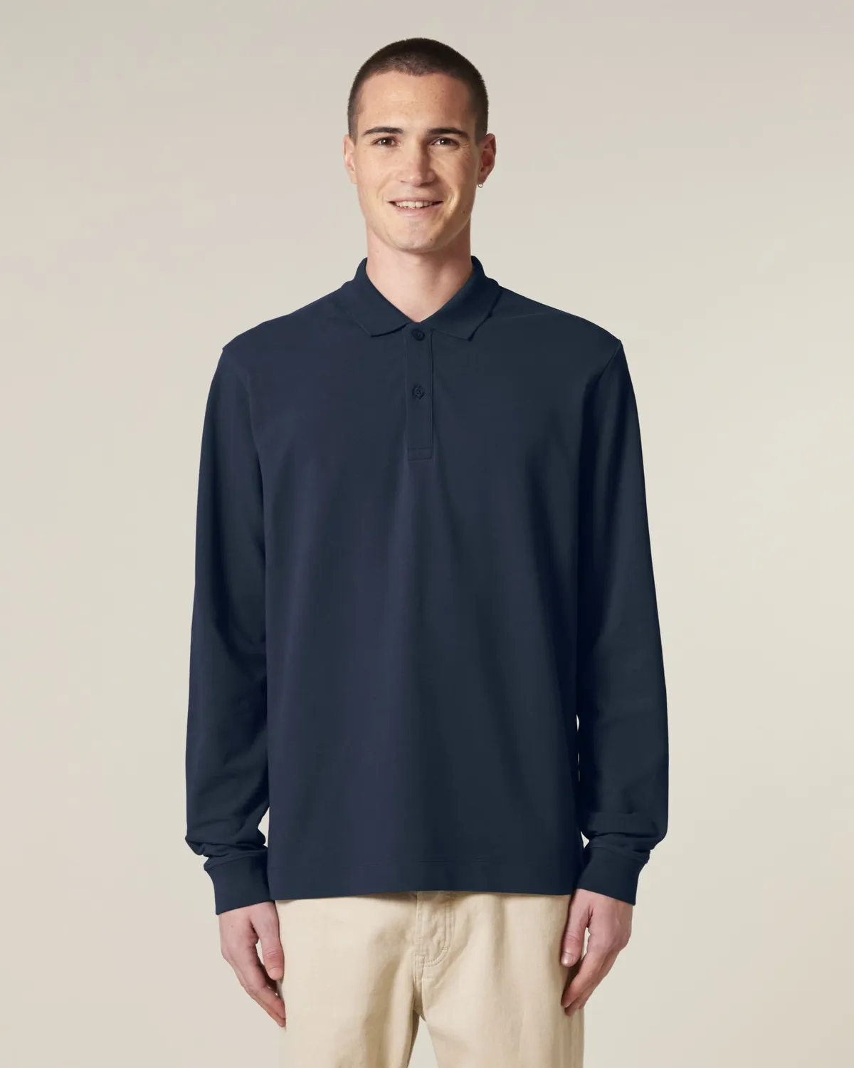 Prepster 2.0 Long Sleeve in french navy, voorkant