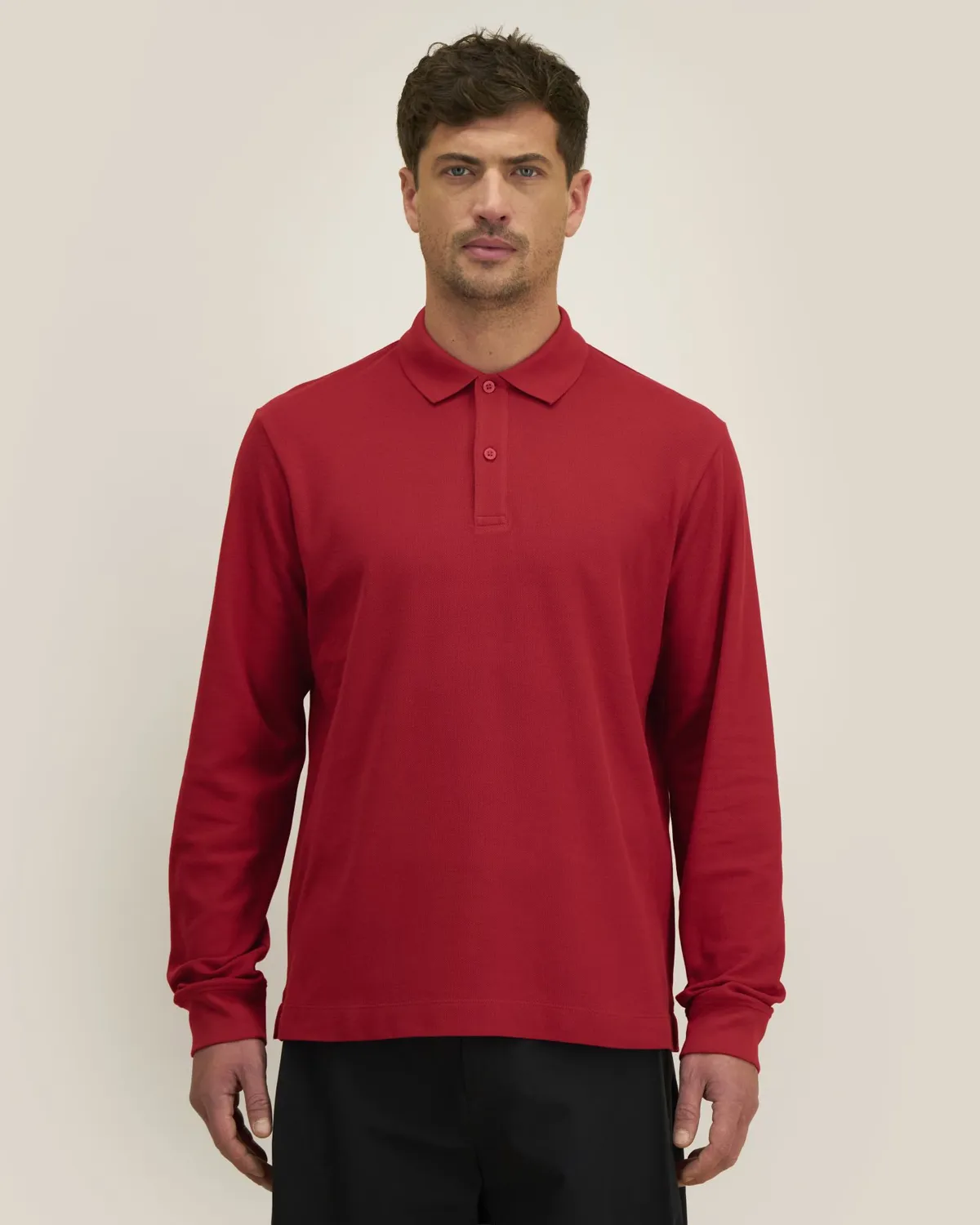 Prepster 2.0 Long Sleeve in passionate red, voorkant