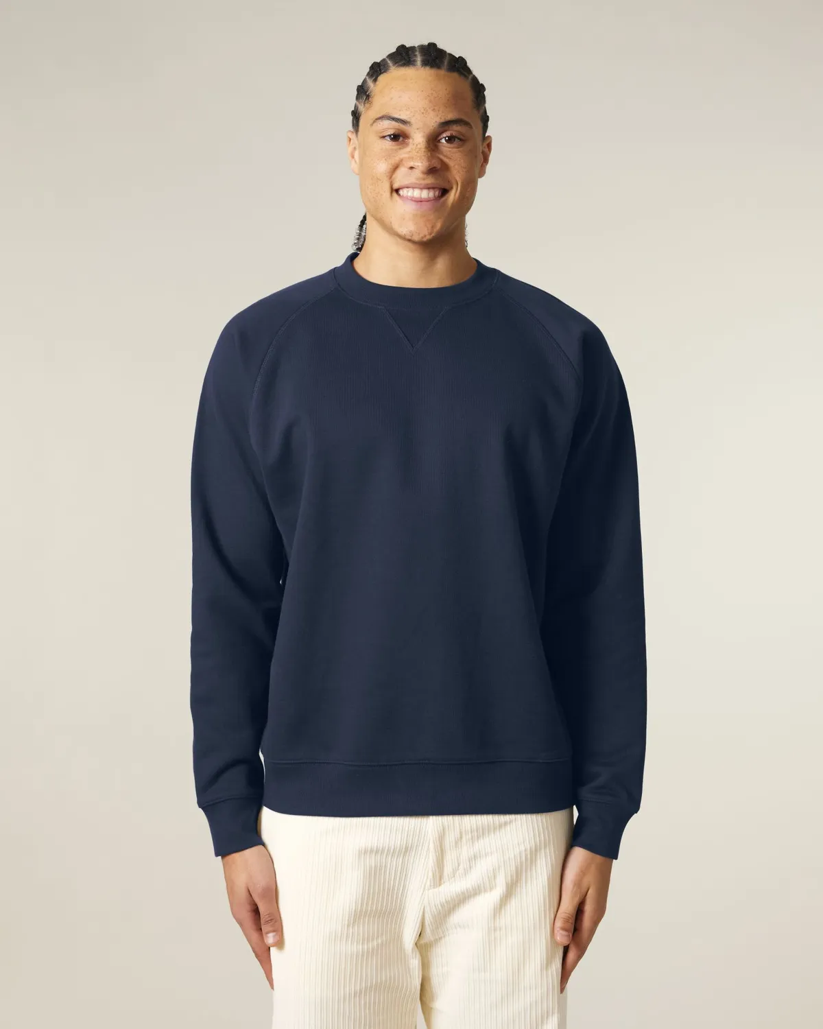 Knoxer in french navy, voorkant