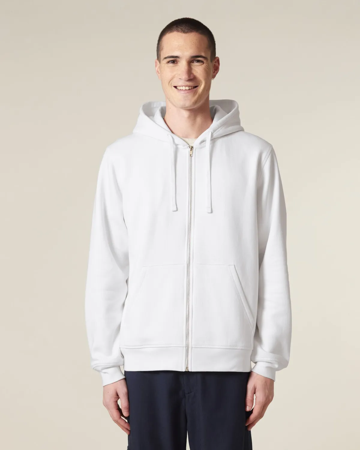 Mixer in white, voorkant