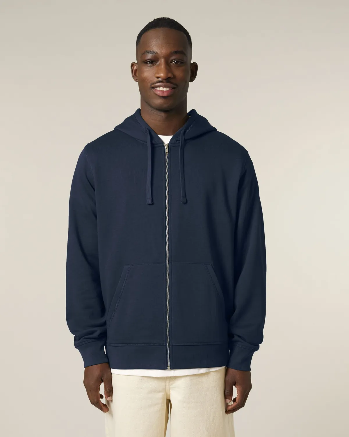 Mixer in french navy, voorkant