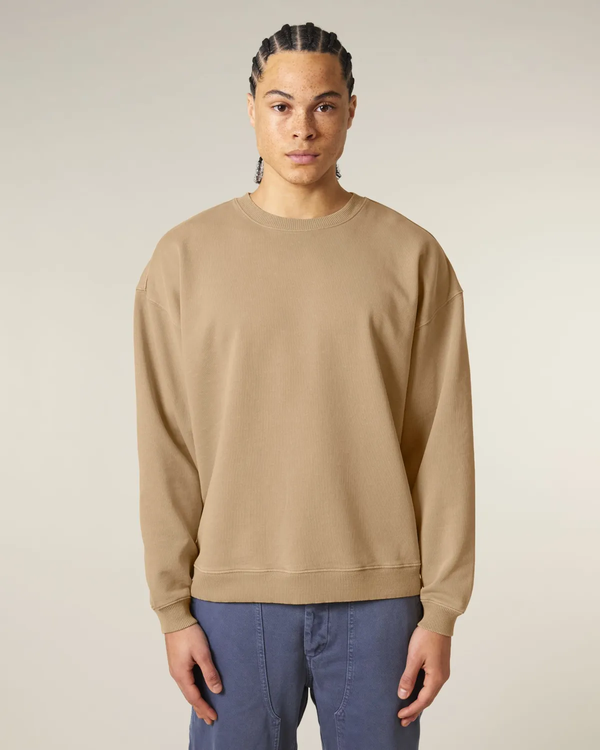 Radder 2.0 Vintage in g.dyed latte, voorkant